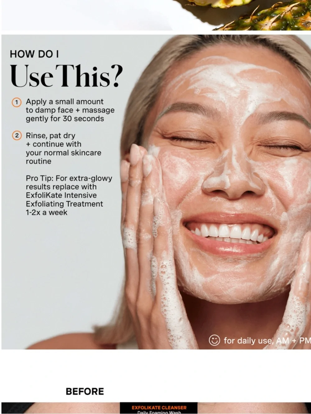 Kate Somerville - ExfoliKate Cleanser Daily Foaming Wash